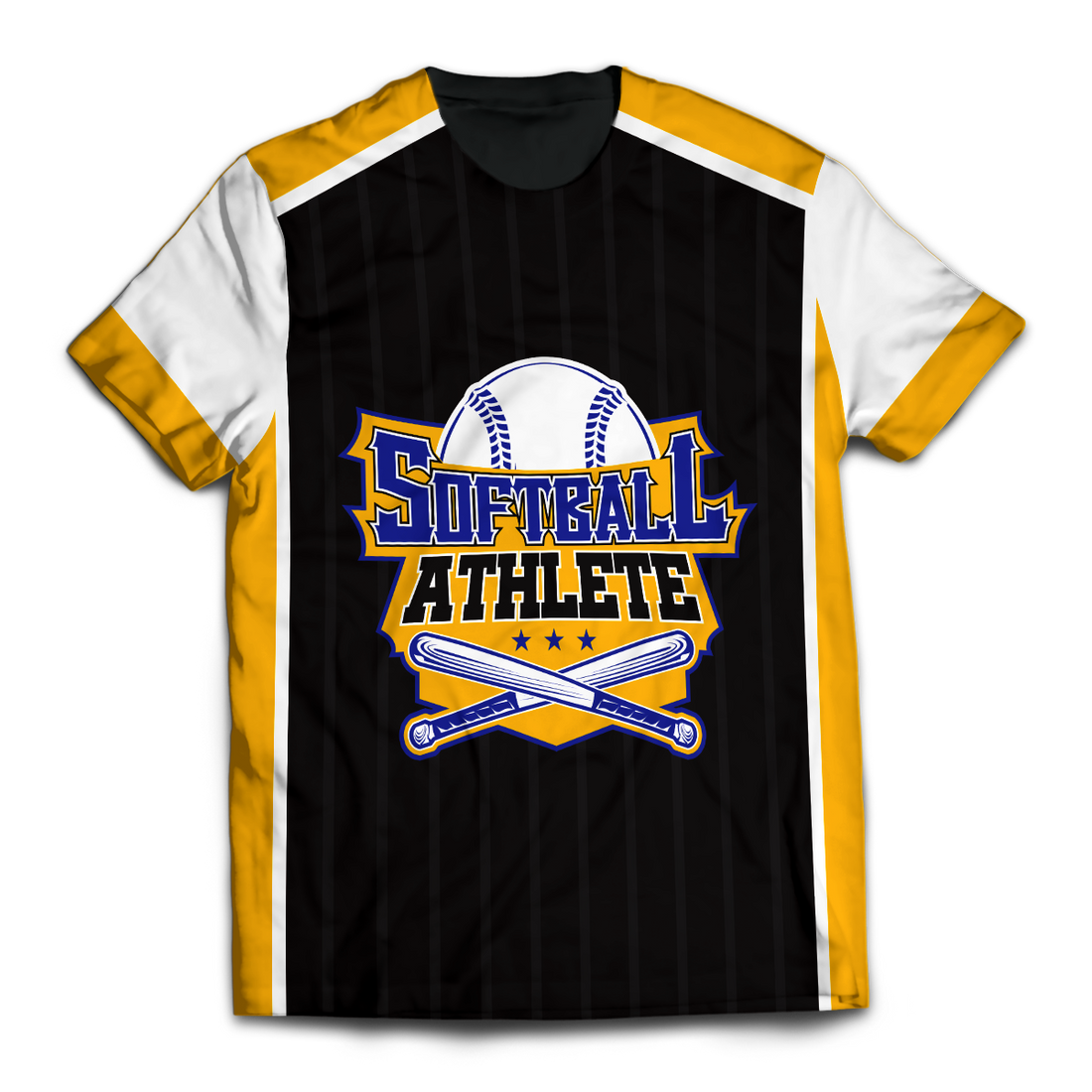 Customized Softball Athlete Unisex T-Shirt