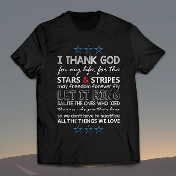 Thank You July 4th Unisex T-Shirt