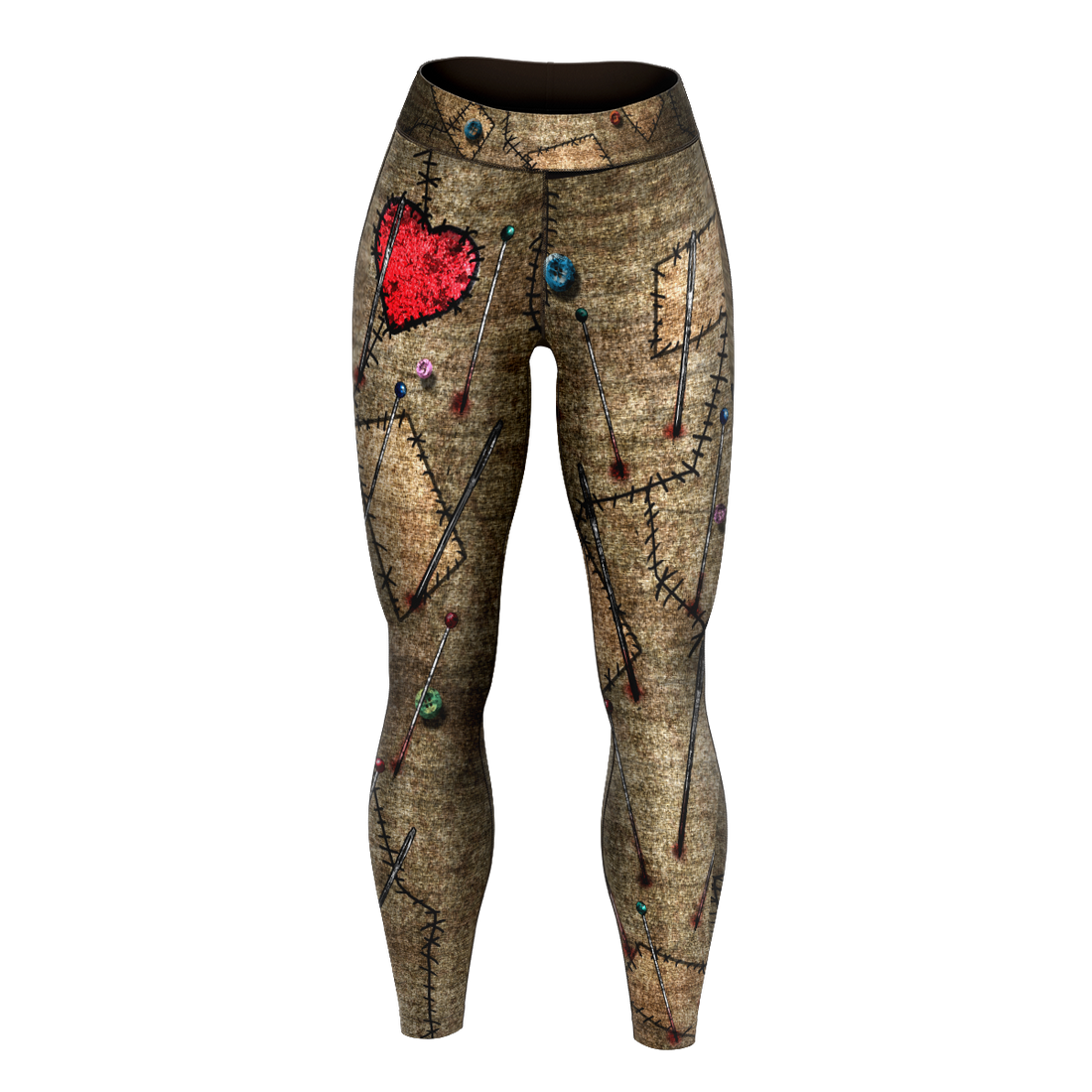 Voodoo Doll Unisex Tights