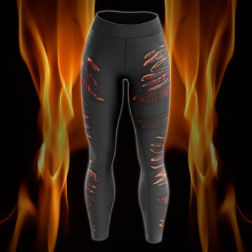 Burnt Hot Unisex Tights