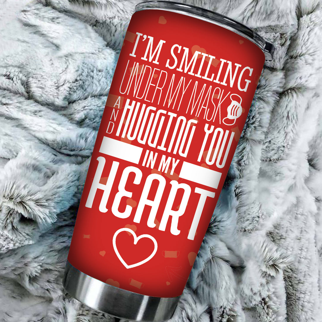 Customized A Smile and a Hug for You Tumbler