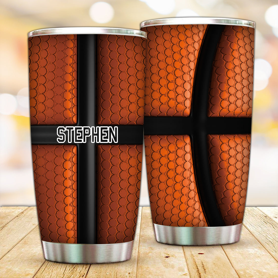 Customized Basketball Tumbler