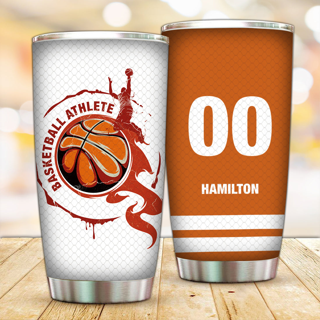 Customized Basketball Athlete Tumbler