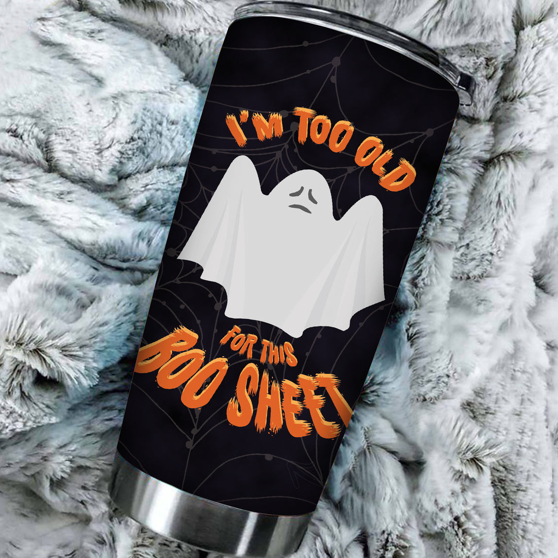 Customized Boo Sheet Tumbler