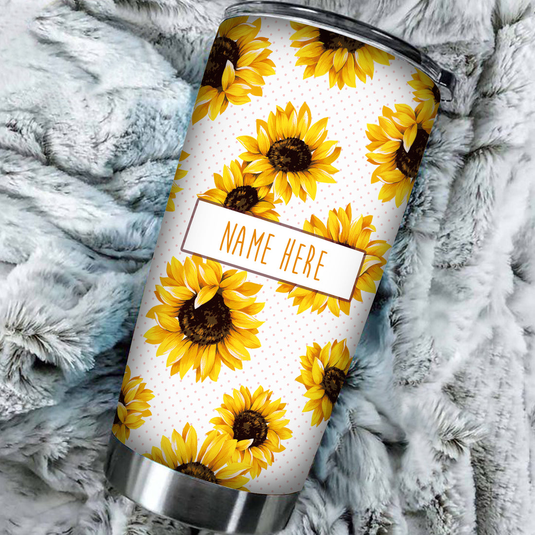 Customized I'm Like A Sunflower Tumbler