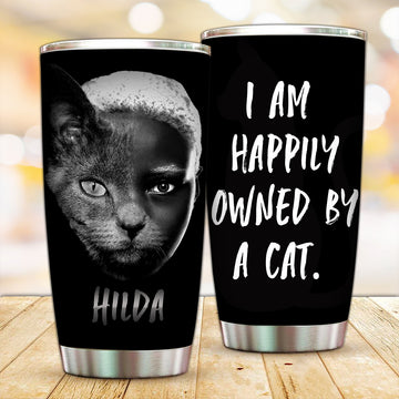 Customized I'm a Cat Tumbler