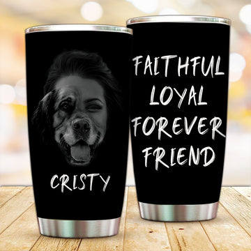 Customized I'm a Dog Tumbler