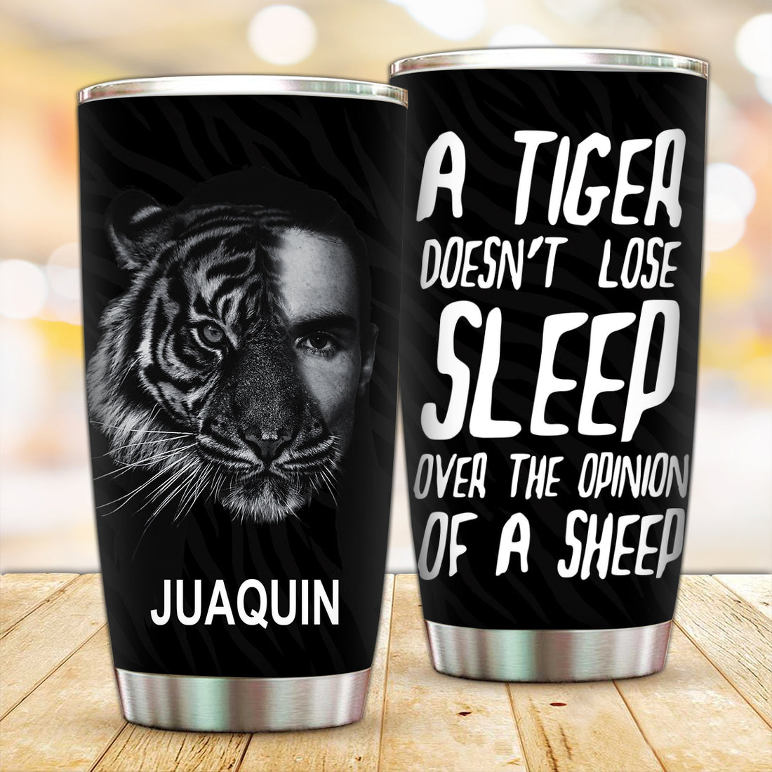 Customized I'm a Tiger Tumbler