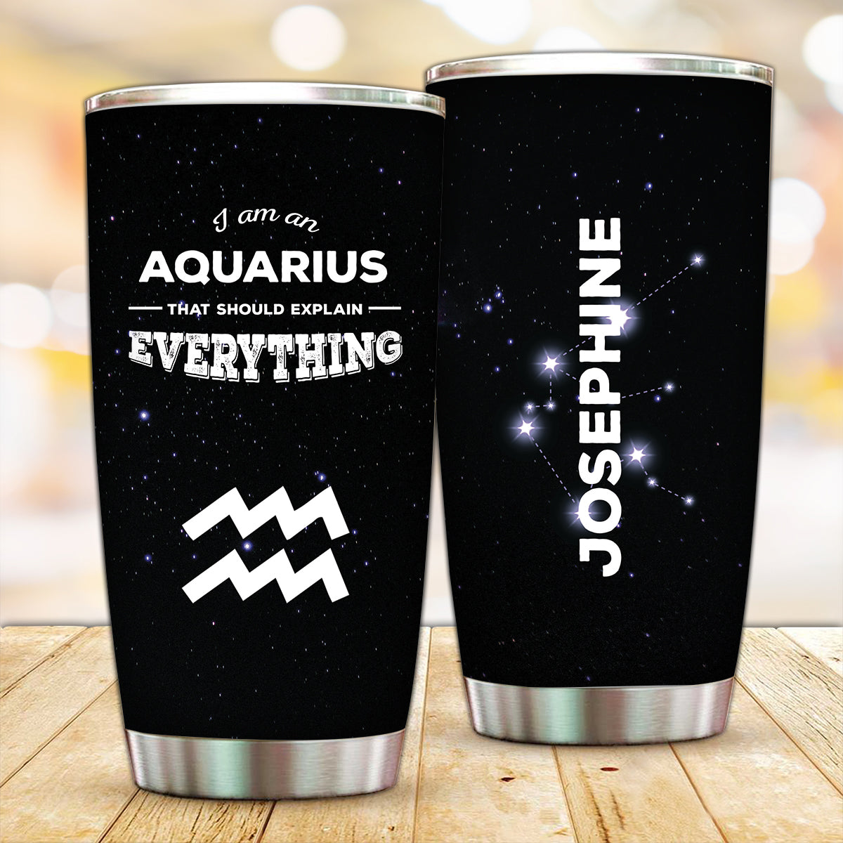 Customized My Zodiac Tumbler