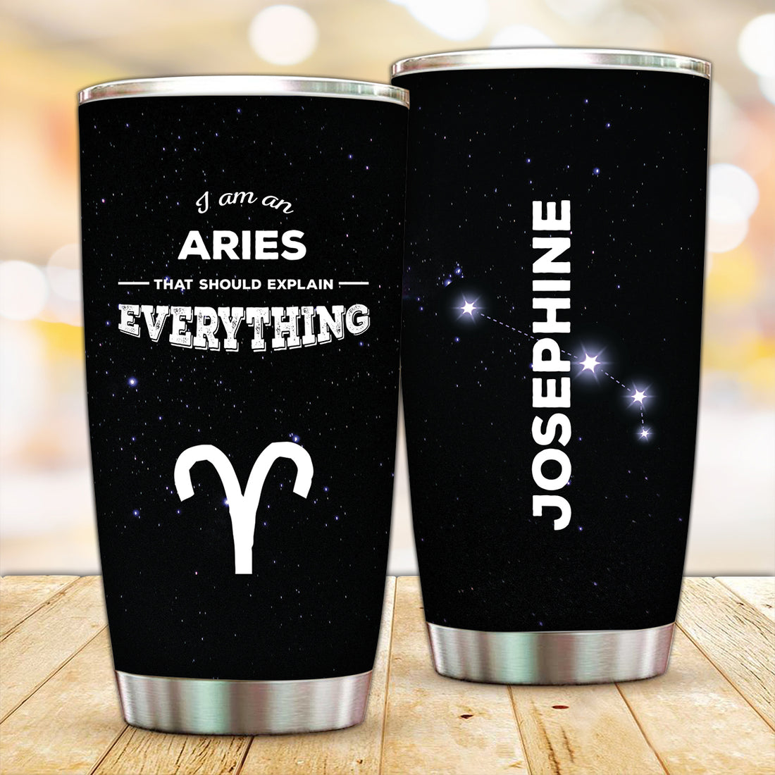 Customized My Zodiac Tumbler