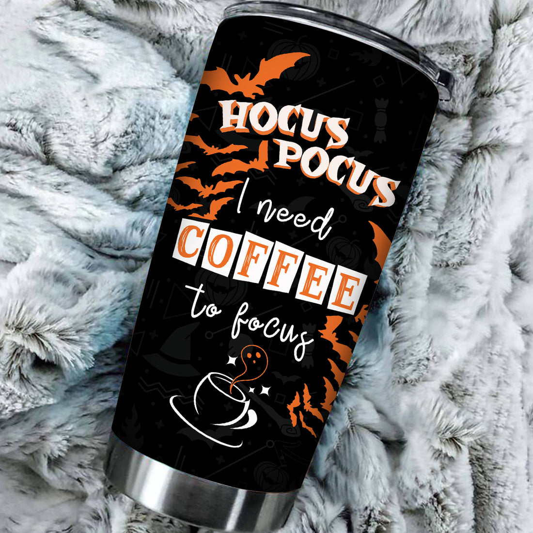 Customized Need Coffee to Focus Tumbler