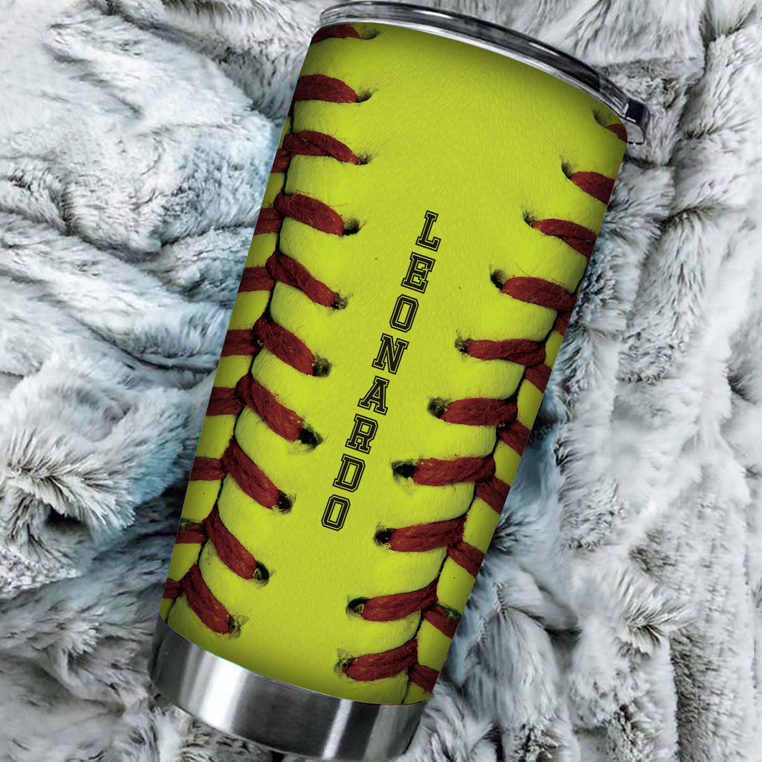 Customized Softball Tumbler