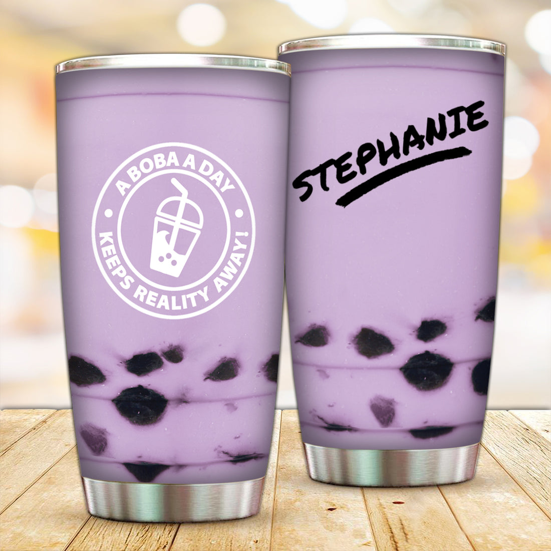 Customized Bubble Tea Tumbler