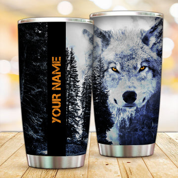 Customized Be the Wolf Tumbler