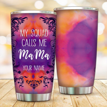 Customized Mom Squad Tumbler