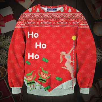 HO HO HO Unisex Wool Sweater