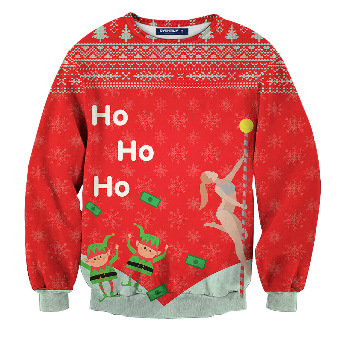 HO HO HO Unisex Wool Sweater