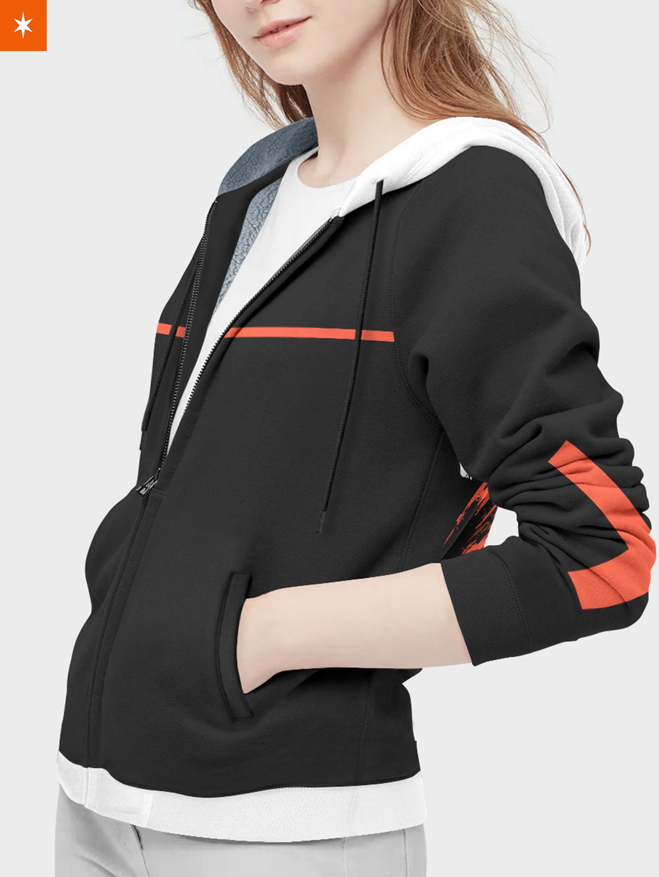 Fandomaniax - Boom Katsuki Velvet Hoodie