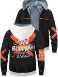 Fandomaniax - Boom Katsuki Velvet Hoodie