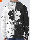 Fandomaniax - Five-Leaf Clover Velvet Hoodie