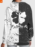 Fandomaniax - Five-Leaf Clover Velvet Hoodie