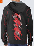 Fandomaniax - Fragment Akatsuki Velvet Hoodie