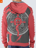 Fandomaniax - Fullmetal Alchemist Velvet Hoodie