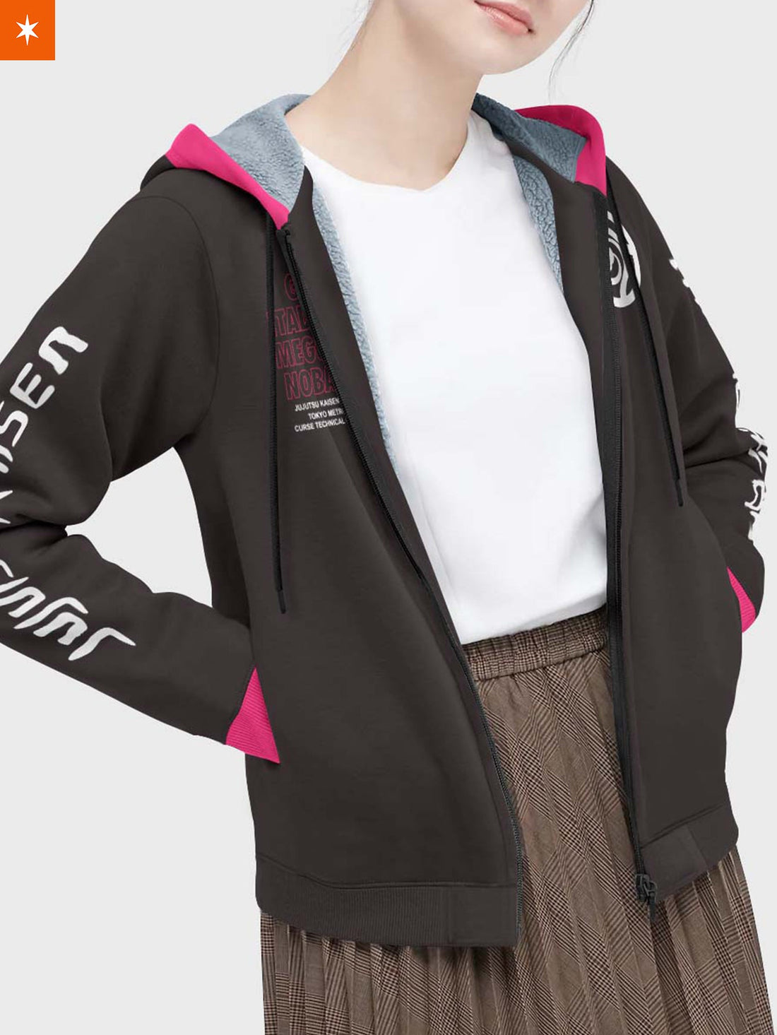 Fandomaniax - Jujutsu Kaisen Velvet Hoodie