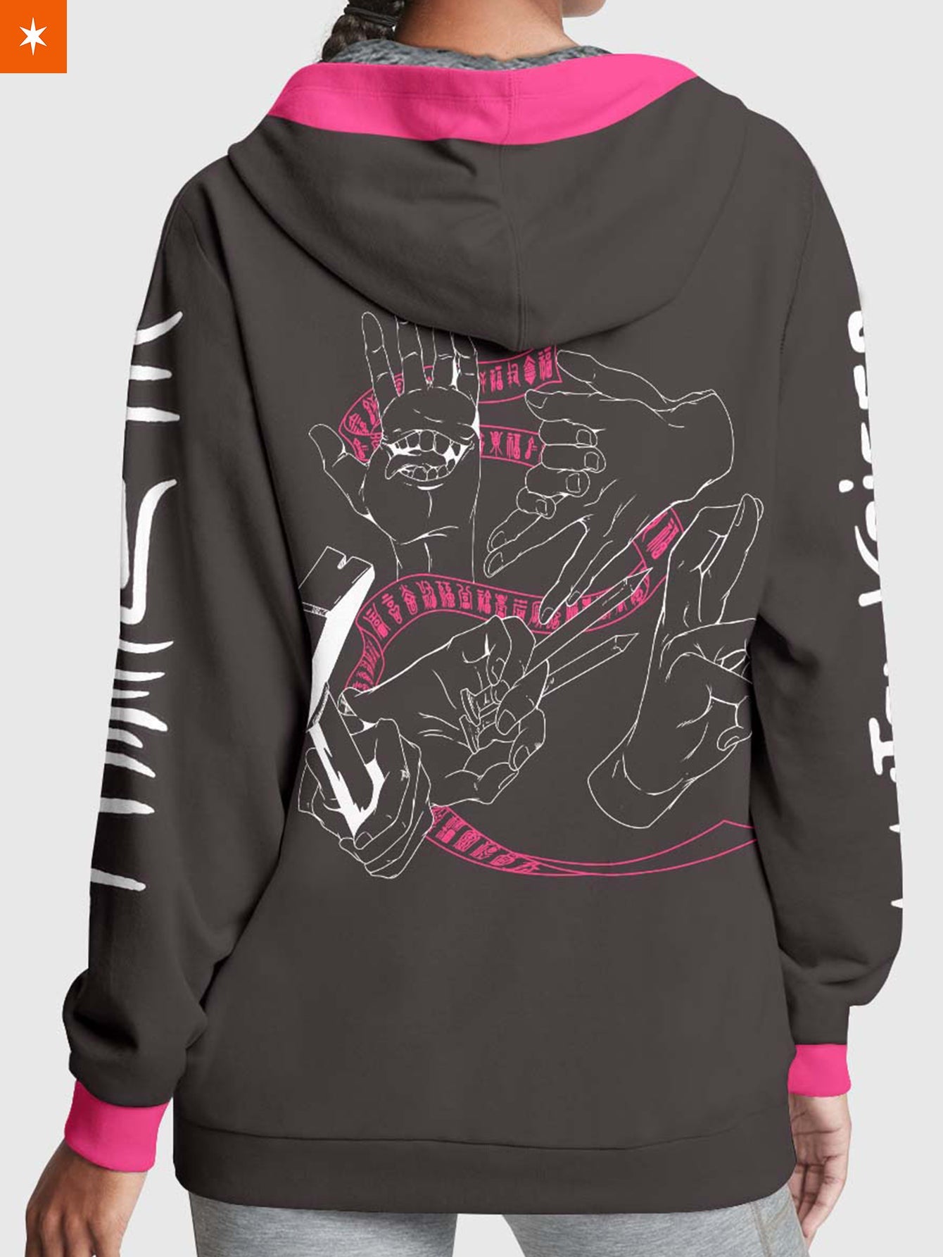 Fandomaniax - Jujutsu Kaisen Velvet Hoodie