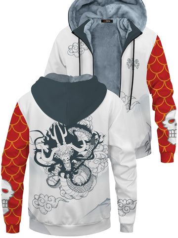 Fandomaniax - Dragon of the Beasts Velvet Hoodie