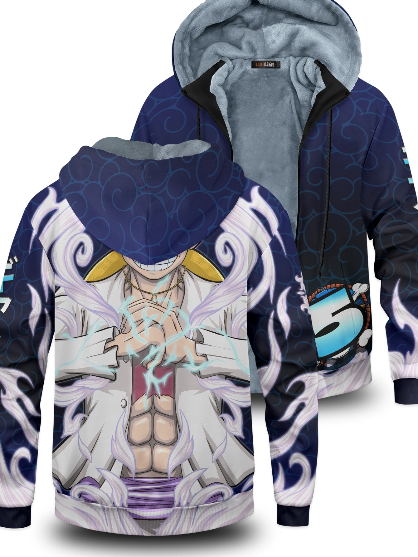 Fandomaniax - Gear Five Nika Velvet Hoodie