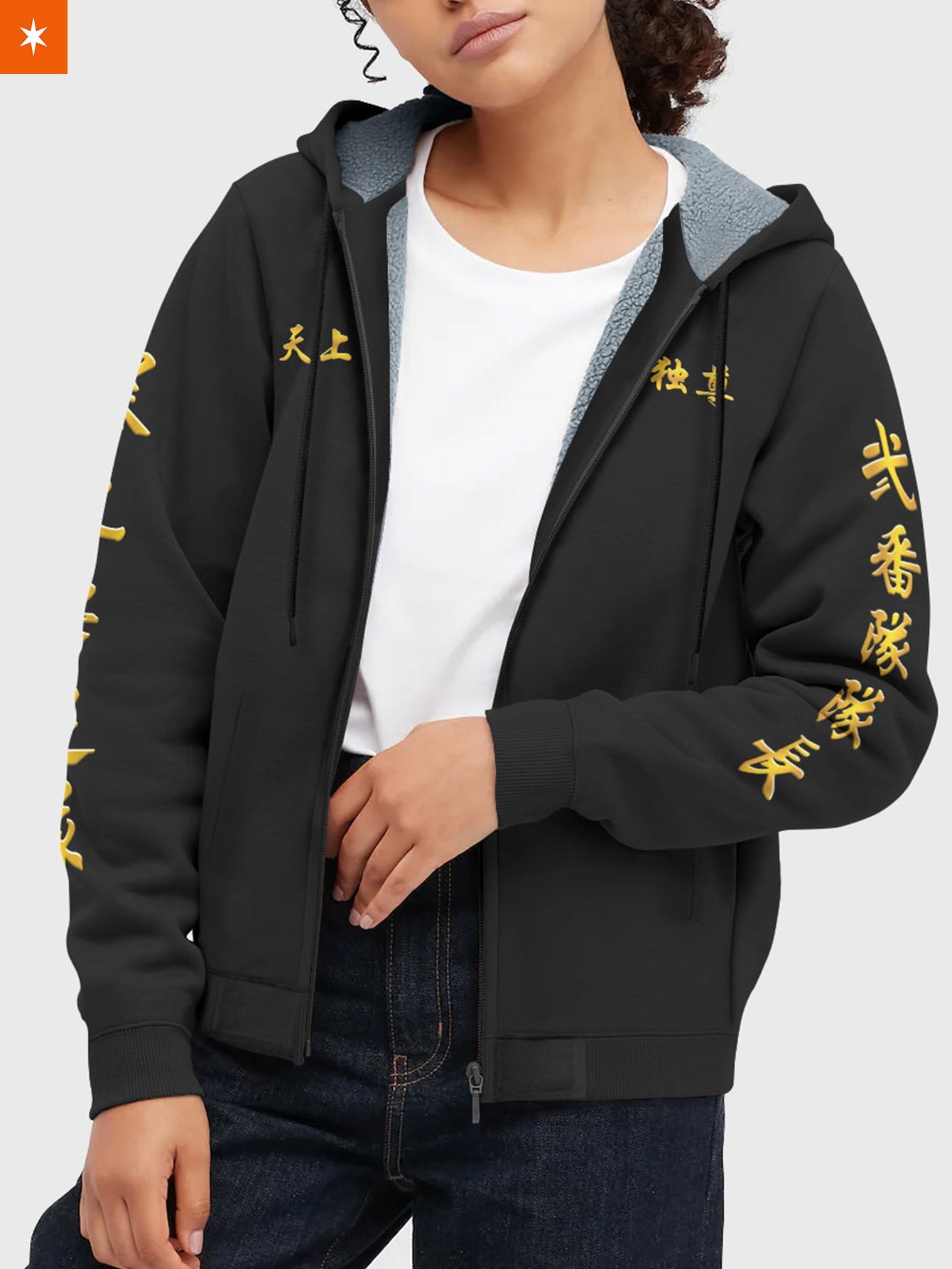 Fandomaniax - Manji Gang Cosplay v2 Velvet Hoodie