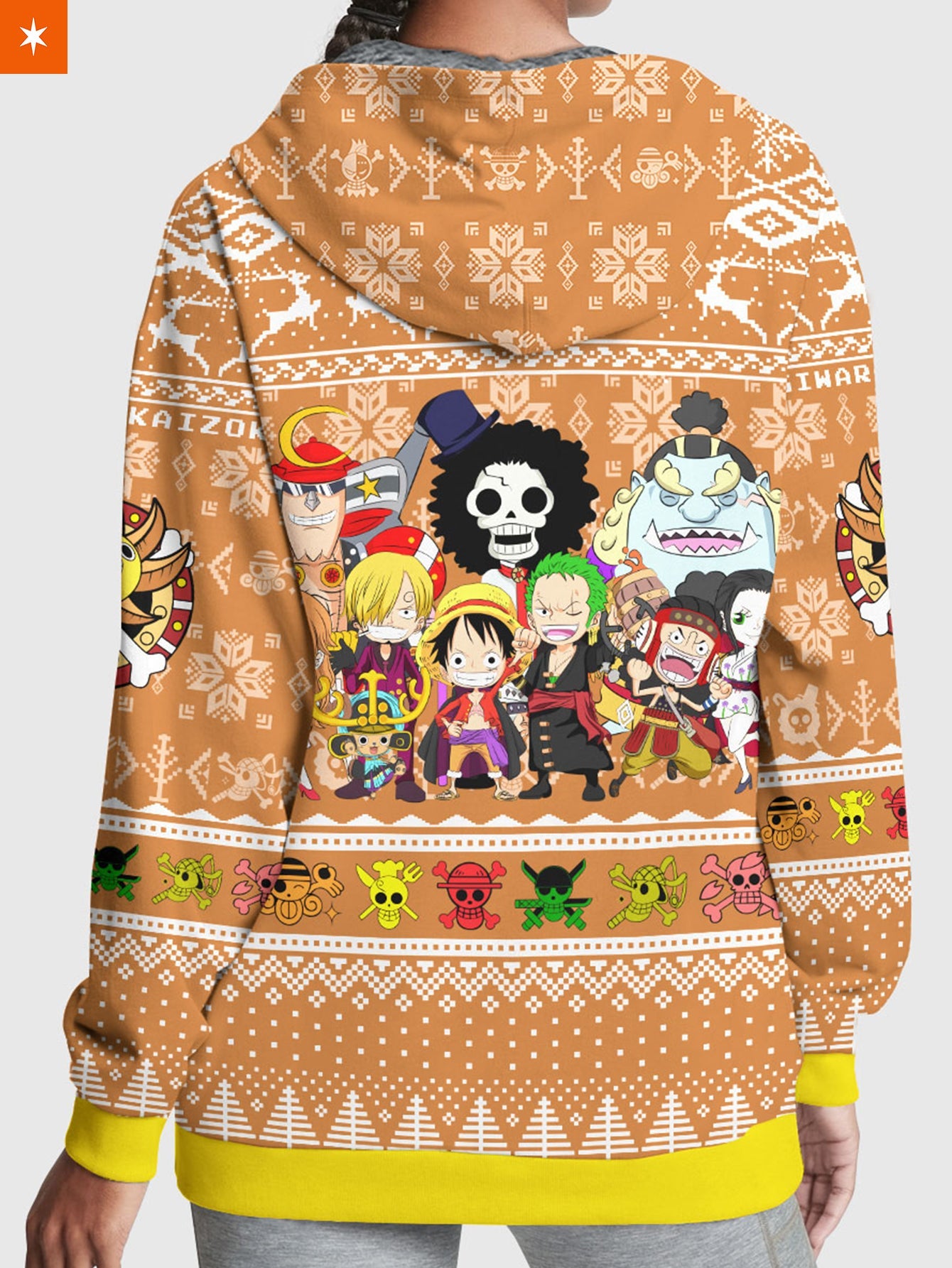 Fandomaniax - Merry Mugiwara Pirates Velvet Hoodie