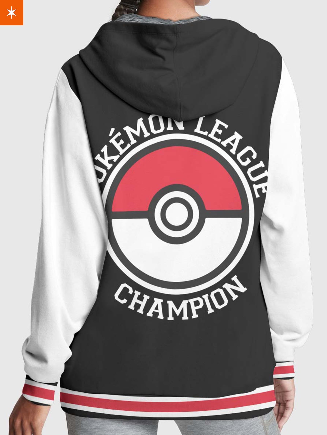 Fandomaniax - Poke League Velvet Hoodie