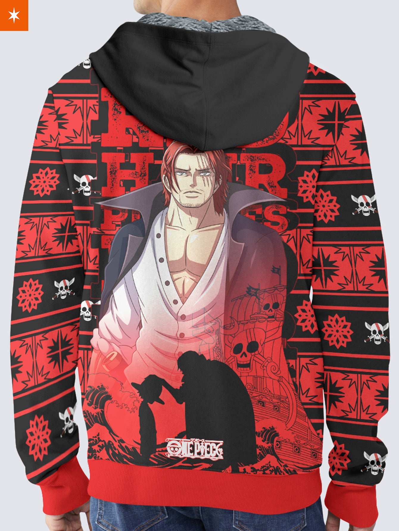 Fandomaniax - Red Hair Xmas Velvet Hoodie