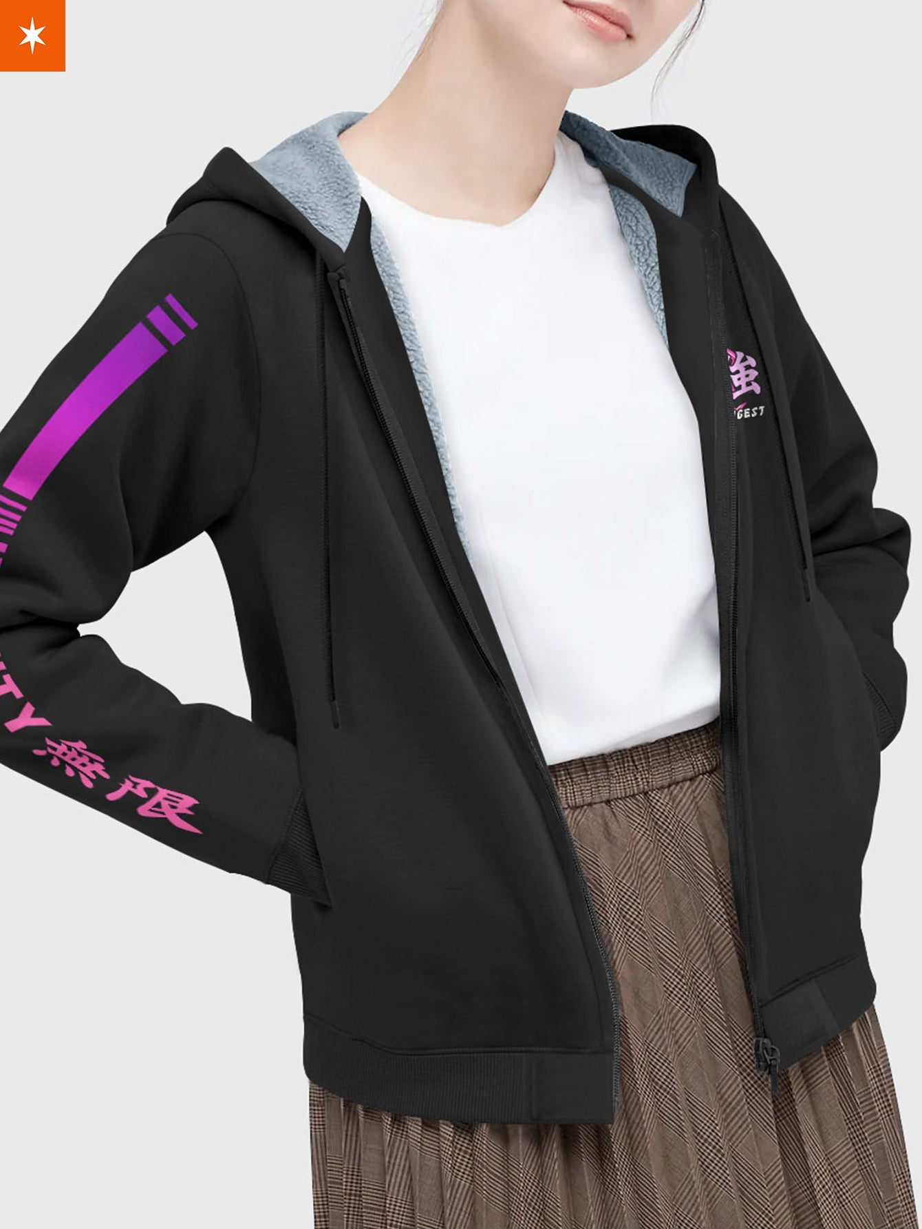 Fandomaniax - Satoru Gojo Velvet Hoodie