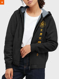 Fandomaniax - [Buy 1 Get 1 SALE] Straw Hat Grand Fleet Velvet Hoodie