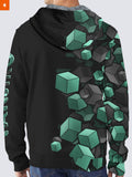 Fandomaniax - Tanjiro Cube Velvet Hoodie