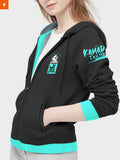 Fandomaniax - Tanjiro Style Velvet Hoodie