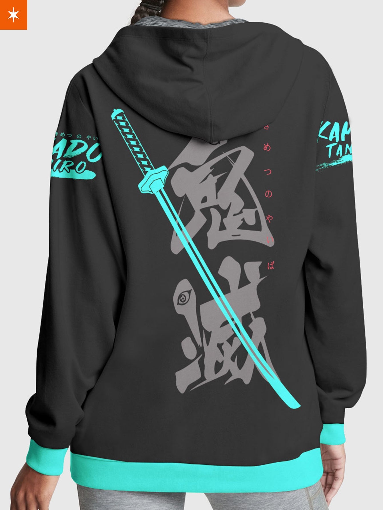 Fandomaniax - Tanjiro Style Velvet Hoodie