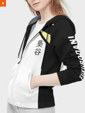 Fandomaniax - Personalized Team Fukurodani Velvet Hoodie