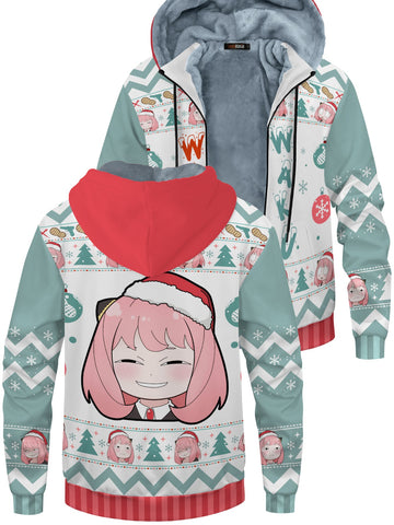 Fandomaniax - Waku Waku Xmas Velvet Hoodie