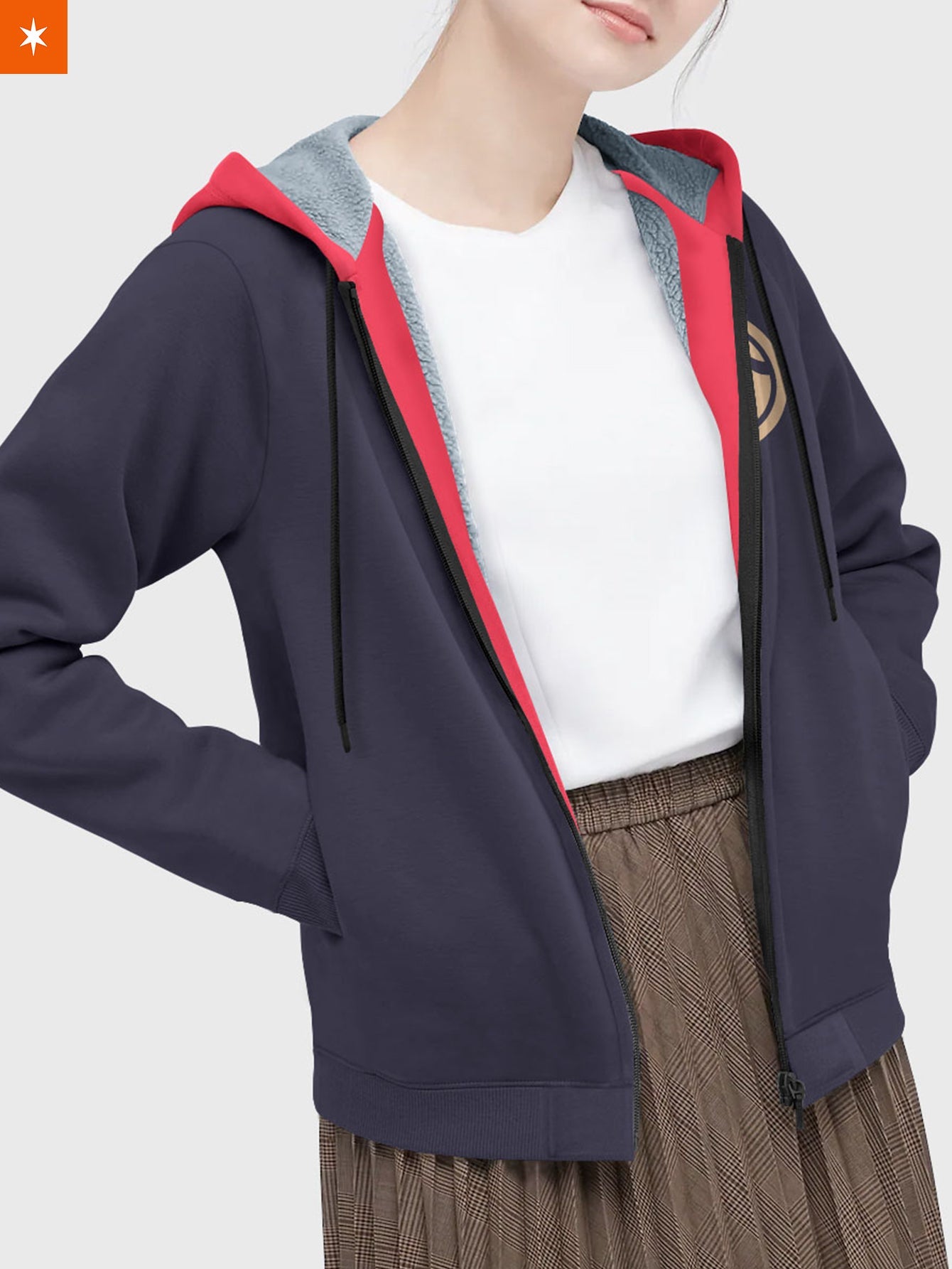 Fandomaniax - Yuji Itadori v2 Velvet Hoodie