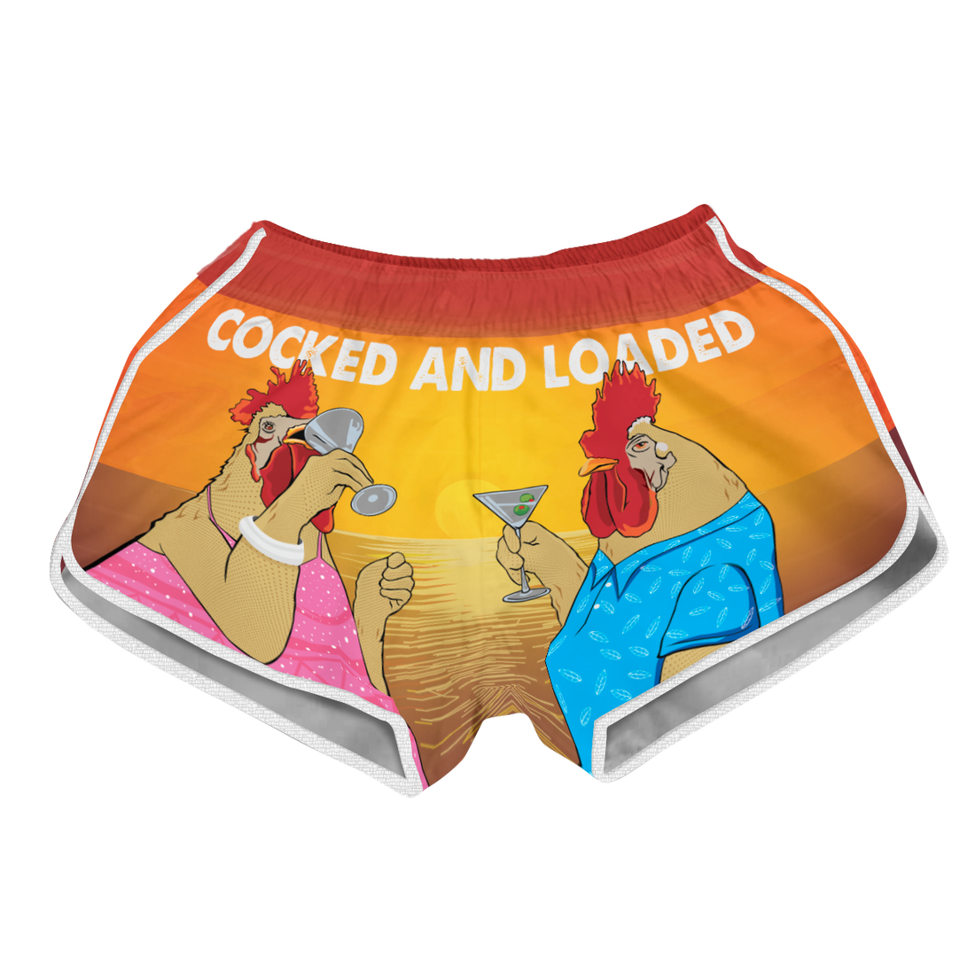 Cocked And Loaded Women Beach Shorts