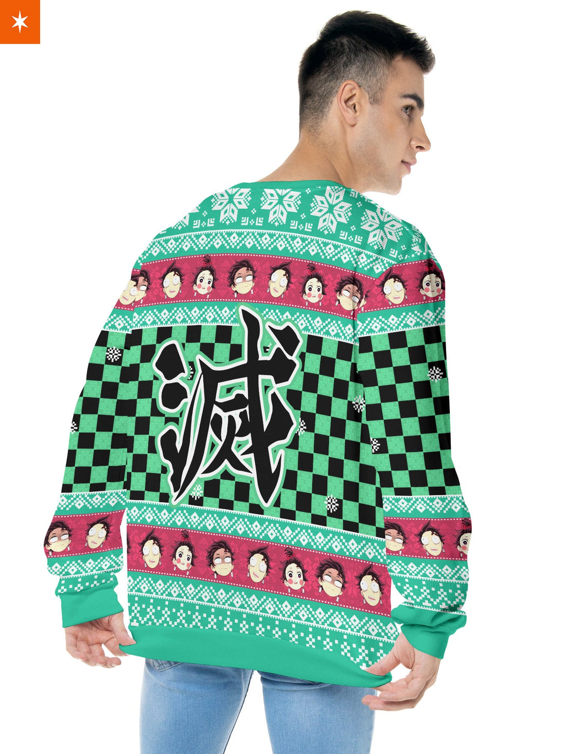 KNY Tanjiro Xmas Unisex Wool Sweater