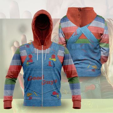 Chucky Unisex Zipped Hoodie