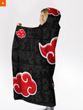 Fandomaniax - Akatsuki Gang Hooded Blanket