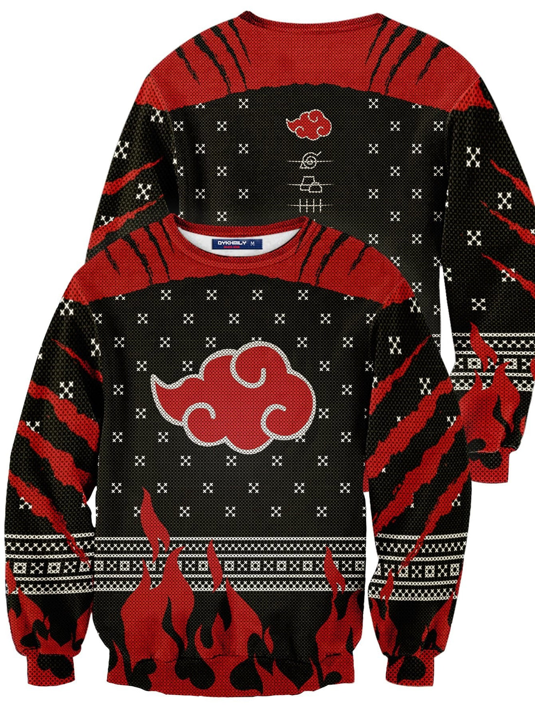 Fandomaniax - Red Cloud Pride Christmas Unisex Wool Sweater