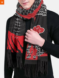 Fandomaniax - [Buy 1 Get 1 SALE] Red Cloud Pride Christmas Wool Scarf