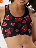 Fandomaniax - Akatsuki Sharingan Active Wear Set